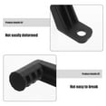 thumbnail image 3 of WHAMVOX 1Pack Rear View Mirror Extension Bracket Black Plastic Motorcycle Bicycle Scooter Universal Design 3.1x2x0.8in, 3 of 8