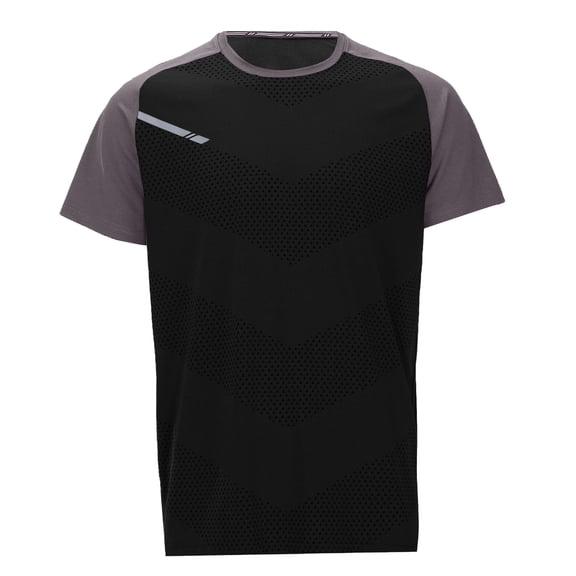 Bibifish Mens T-Shirts Slim Fit Raglan Sleeve Color Block Tshirts Summer Athletic Quick Dry Short Sleeve Tee Tops