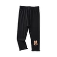 thumbnail image 2 of EQWLJWE Summer Save Clearance！Summer Capris for Girl Casual Capris Cartoon Rabbit Decorative Elastic Thin Girls' Capris 2-7 Years, 2 of 3