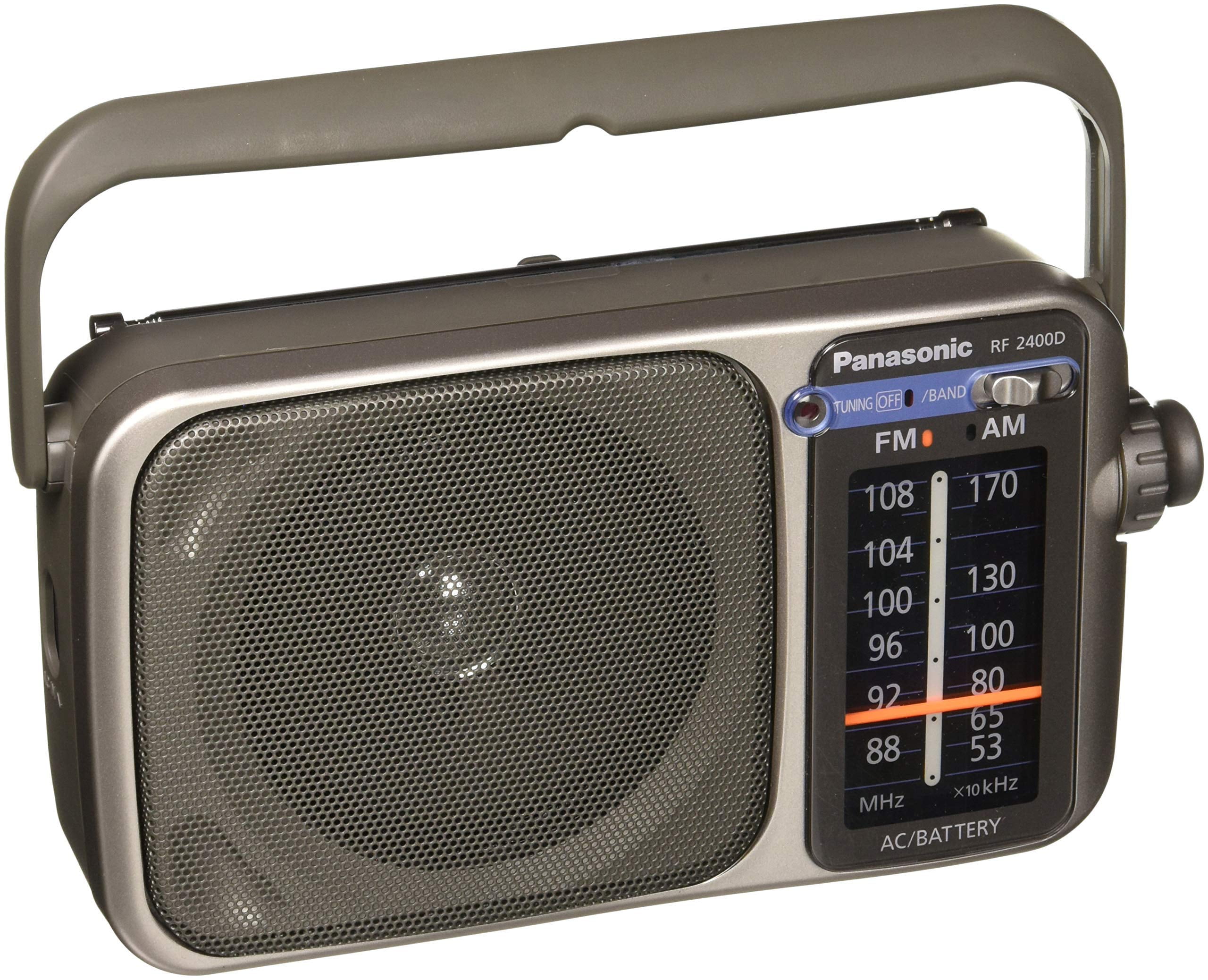 Panasonic Portable Am Fm Radio Battery Operated Analog Radio Ac Powered Silver Rf 24 Walmart Com Panasonic Portable Am Fm Radio Battery Operated Analog Radio Ac Powered Silver Rf 24 Walmart Com