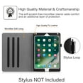 thumbnail image 7 of Fintie Multi-Angle Viewing Case for iPad 6th / 5th Generation (2018/2017 Release), iPad Air 2 / iPad Air 1 (9.7 Inch) - Premium PU Leather Cover with Pocket, Black, 7 of 7