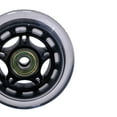 thumbnail image 4 of AlveyTech 72 mm Front Anti-Tip Wheel Assembly with Bearings for Jazzy & Pride Scooters & Power Chairs - (WHLATIP1004) Replacement Black Scooter Wheels with 608ZZ Bearings, fit Jazzy Elite Power Chair, 4 of 10