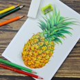 thumbnail image 2 of Tree Drawing Sketching Set, colored pencils for adult coloring with graphite, charcoal, colored pencils with, 2 of 8