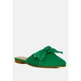 thumbnail image 2 of Makeover Studded Bow Flat Mules, 2 of 10