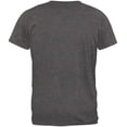 thumbnail image 2 of Angry Skulls All Over Dark Heather Adult T-Shirt - X-Large, 2 of 2