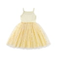 thumbnail image 4 of COM1950s Robe d'Été Décontractée des Années 1950, Robe Décontractée à Bretelles Sans Manches en Maille à Imprimé Floral à la Mode pour Enfants, 4 of 5