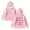 Pink, variant on WOYY Toddler Girls Bow Hoodie Soft Hooded Sweatshirt Casual Cozy Pullover Hoody