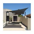 thumbnail image 4 of Premium 2.5m Triangle Sunshade Sail - Gray | UV Protection, Waterproof Polyester Fabric | Stainless Steel D-Rings, Reinforced Sewing | Easy Installation for Patios, Gardens, Pools & Outdoor Spaces |, 4 of 5