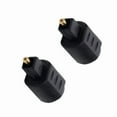 thumbnail image 3 of 1pc/2pcs Portable Optical 3.5mm Female Mini Jack to Toslink Male Audio Adapters for High Fidelity Sound Quality, 3 of 10