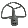 thumbnail image 4 of 2 Pk, 6QT Stand Mixer Coated Flat Beater for KitchenAid, W10553964, W10672615, 4 of 7