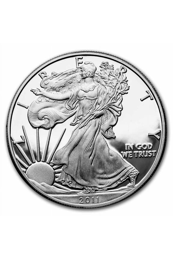 1 oz Proof American Silver Eagle (Random Year, w/Box & COA)