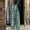 #03Dark Green, variant on Women Bohemian Floral Overalls Loose Baggy Wide Leg Jumpsuit With Dual Pockets Green XL