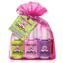 Piggy Paint Loud & Proud Gift Set, 6 full-size 0.5 oz. Kid-friendly Nail Polishes