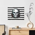thumbnail image 6 of Naloa Watercolor Skull Print Canvas Bathroom Wall Art,Bathroom Wall Art Decoration, Canvas Poster Prints,Decorative Paintings for Living Room, Bathroom, Kids Room, 6 of 6
