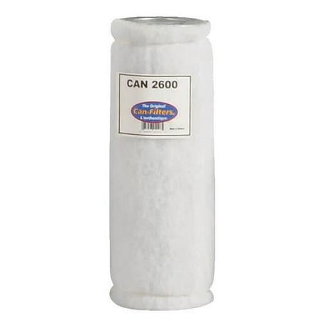 Can 2600 Carbon Filter With Prefilter, Flange Sold Separately