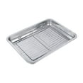 thumbnail image 4 of Bandeja para hornear con molde para hornear con rejilla de enfriamiento Recipiente de almacenamiento de alimentos Bandeja para para 45cmx35cmx48cm, 4 of 8