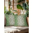 thumbnail image 2 of Outdoor Pillows Waterproof, Sage Green Geometric Bedding Throw Pillows with Insert for Couch Sofa Bed, Modern Abstract Art Ombre 16x16 Inch Pillowcases Decorative Camping Patio Pillow Set of 2, 2 of 8