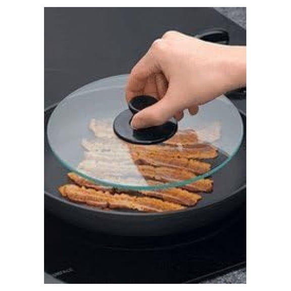 Tempered Glass Bacon Press,Clear