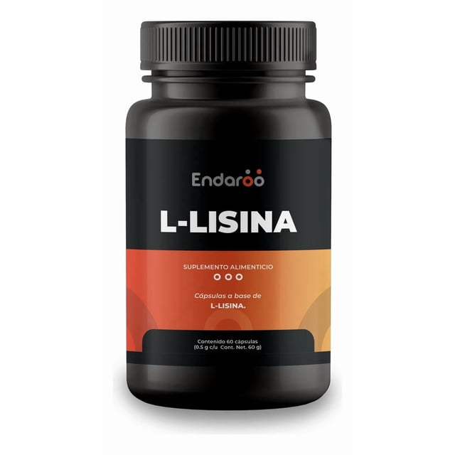 L-lisina |100% Pura | Lisina | 60 Cápsulas