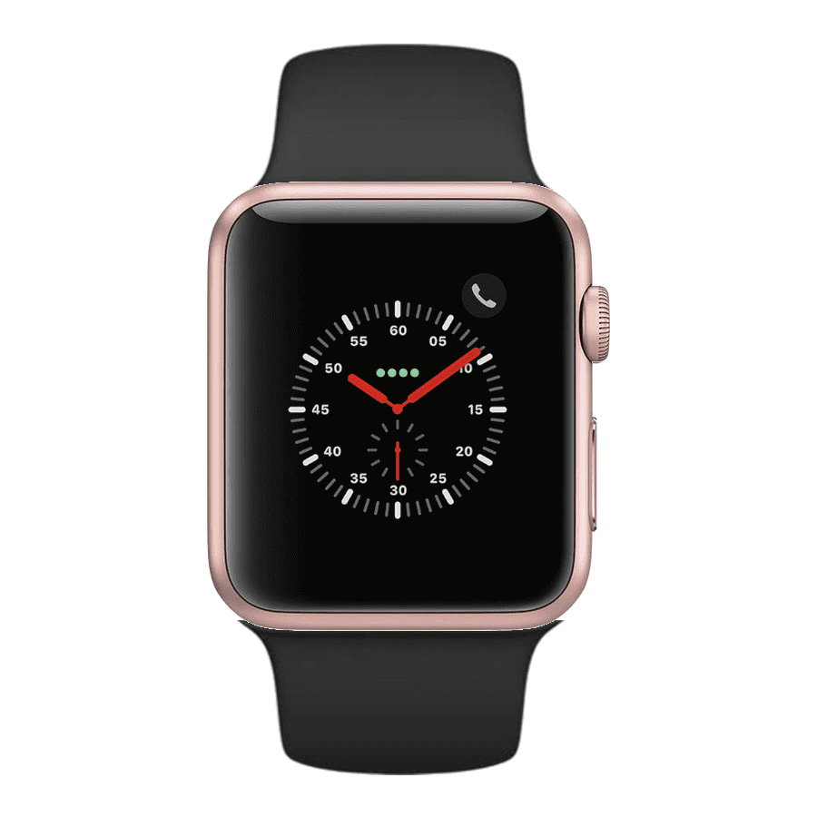 Rose gold black apple watch Clearance