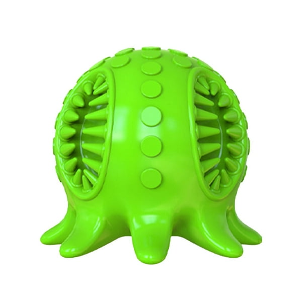 Juguete para perros con chirriador Cepillo de dientes para perros Limpieza dental Masticable para la dentición Juguete educativo para mascotas Ayuda a los perros