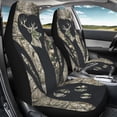 thumbnail image 4 of XYZCANDO Deer Car Front Seat Covers 2 Pcs Camouflage Hunt Nonslip Car Seat Covers Front Seats Only Easy to Install and Clean Cars Accessories Universal Fit Most Cars,SUVs,Sedans, 4 of 7
