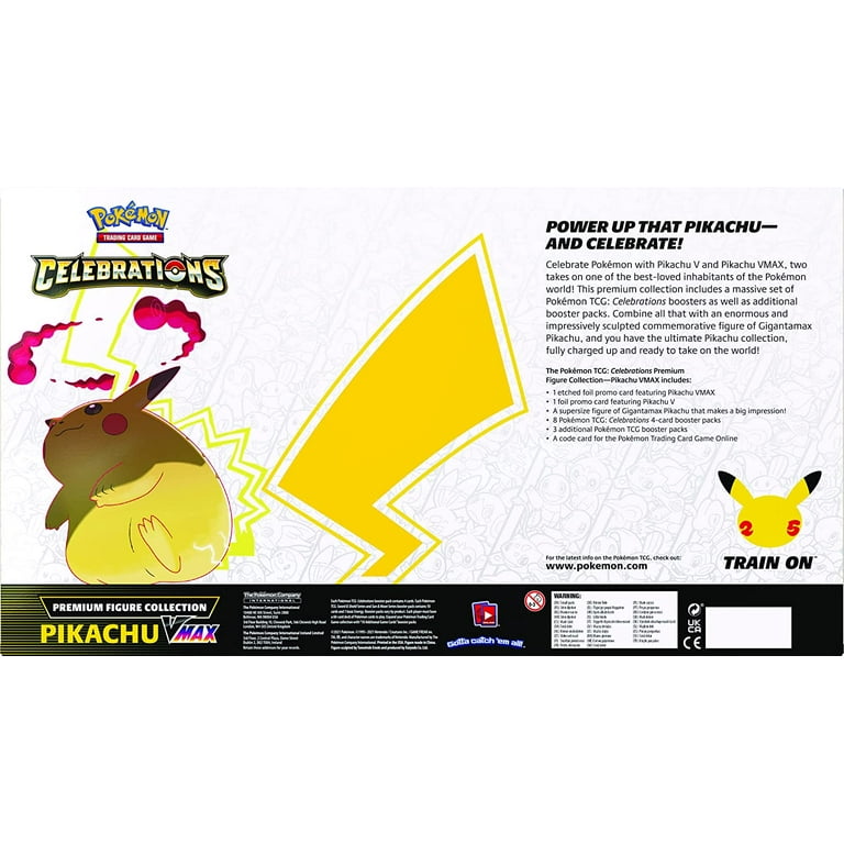 Coffret Collection Premium Figurine Pikachu VMAX - EB7.5 - Célébrat