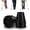 Black, variant on SupreGear Cane Tips 3/4 Inch Heavy Duty Rubber Traction Stability 2 Pack
