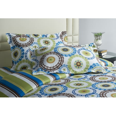 Lena 3-Piece Duvet Set, Queen, Celebration
