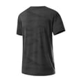 thumbnail image 3 of KeShDi Sun Protection Shirts UPF 50+ Short Sleeve Summer Casual Sports Top Men's Solid Color Ice Silk Quickdrying Sunscreen Jacket Short Sleeved Round Neck Top/shirt Black 4X, 3 of 5