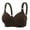 Coffee, variant on Womens Wireless Bralette Push Up Everyday Underwear for Outdoor Support Bra, 38A, Red