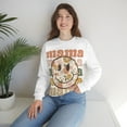 thumbnail image 4 of Retro Happy Mama Sweatshirt Vintage Floral Mom Shirt Gift for Her Female Small, 4 of 7