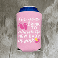Baby Shower Can Coolers, Baby Shower, Baby Girl Coolies, Baby