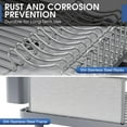 thumbnail image 4 of Escurridor de platos Urackify de acero inoxidable 304 de gran capacidad, 4 of 8