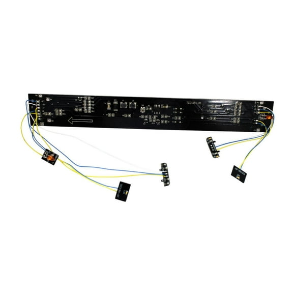 Placa de circuito de trenes ferroviarios mejorada, con luz y sonido para trenes modelo 1/87