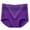Dark Blue, variant on Matoen Womens Underwear Cotton Panties for Women High Waisted Underpants Briefs Hipster Lace Bikini Panties