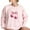 B Pink, variant on YUGYXL Girl's Cherry Sweatshirt Bow Graphic Pullovers Crewneck Long Sleeve Oversized Top A Pink M