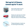 thumbnail image 4 of PetSafe Wireless Fence Pet Containment System for Dogs +8 lb., Covers up to 1/2 Acre, 4 of 8