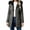 Gray, variant on cocolona Womens Winter Long Jacket Hooded Long Sleeve Fleece Lined Zipper Outerwear Winter Snow Warm Long Coat