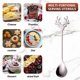 thumbnail image 4 of 5 uds cucharas navideñas, vajilla navideña café té sopa cuchara agitadora postre pastel helado cucharas, 4 of 6