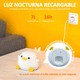 thumbnail image 4 of Lámpara Led De Patito De Silicona De 7 Colores Recargable Xtellar blanco, 4 of 4