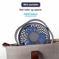 thumbnail image 3 of POINTERTECK Ventilateur de Bureau USB Ventilateur de Table de Bureau Portable avec 3 Vitesses 360 Rotation Réglable Vent Fort Silencieux Mini Ventilateur pour le Bureau, 3 of 6