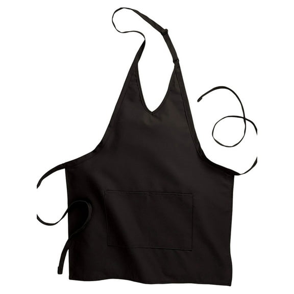 Unisex Slide Adjustment V-Neck Bib Apron 9009