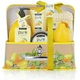 thumbnail image 3 of Deluxe Spa Basket. Premium Lemon Bath & Body Set by Pure., 3 of 5