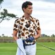 thumbnail image 3 of Fotbe Cow Tie Dye Camiseta Polo de Golf para Hombre con Estampado – Camisa Deportiva Transpirable con Cuello Abotonado-Medium, 3 of 6