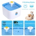 thumbnail image 7 of DEWEL Pet Water Fountain 2.5 L Plastic Cat Water Fountain with Replacement Filters & Mat, 7 of 7