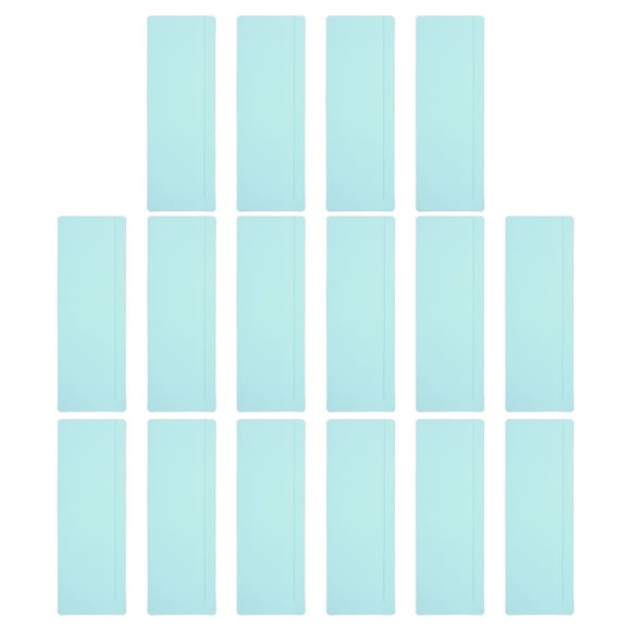 Unique Bargains Guided Reading Strips Tracking Highlight Colored Overlay Bookmark Light Blue 16 Pcs