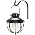thumbnail image 1 of Zootealy Solar-Powered Hanging Wall Lamp with Light Control Technology, High Conversion Solar Panel, and 600mAh Rechargeable Battery - Black, Pack of 12, 1 of 6