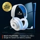 thumbnail image 2 of SteelSeries Arctis Nova 7P Wireless Multi-Platform Gaming Headset — Neodymium Magnetic Drivers — 2.4GHz + Bluetooth — 38Hr USB-C Battery — Gen2 AI Mic — PlayStation, PC, Switch, VR, Mobile - White, 2 of 5