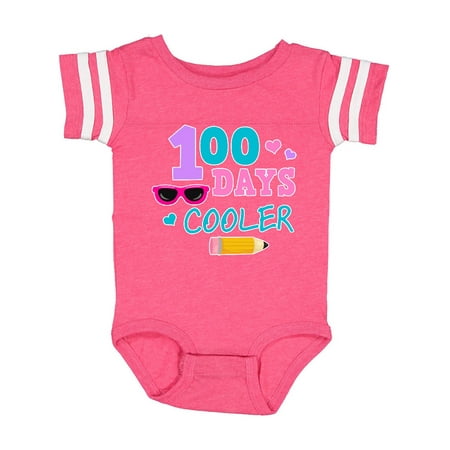 

Inktastic 100 Days Cooler in Pink Gift Baby Girl Bodysuit